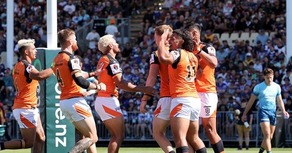 Warriors vs Wests Tigers