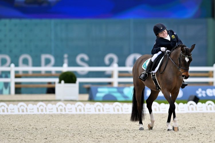 Paralympic equestrian riders