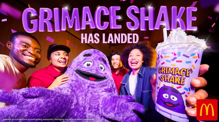 Grimace Shake