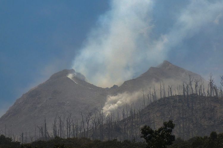 Indonesia volcano eruption