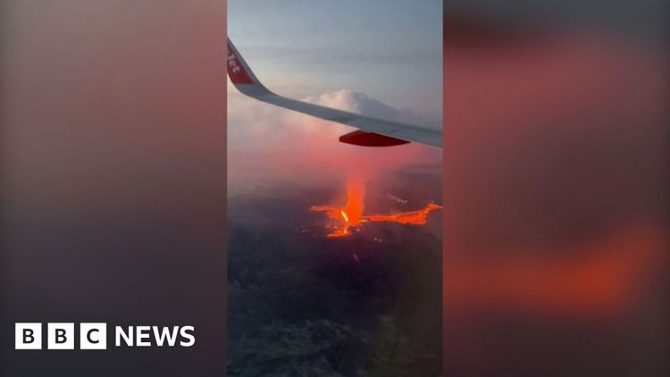 Iceland volcano eruption