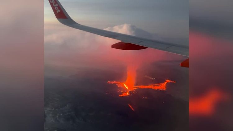 Iceland volcano eruption